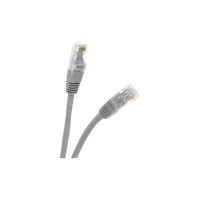Литой патчкорд Telecom UTP, категория 5е, 0,5м, серый NA102--0.5M