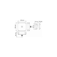 WasserKRAFT Сушилка для белья, вытяжная K-1082