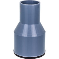 Переход с пластика на чугун RTP с манжетой, 50/75, серый 36641