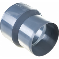 Переход с пластика на чугун RTP 110/124, серый 36645