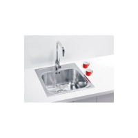 Мойка ALVEUS BASIC 140 NAT-90 465х465 мм, 1X в комплекте с сифоном 1102384 1100905