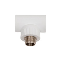 Тройник LAMMIN PPR комбинированный, НР 25х1/2" Lm31046025015