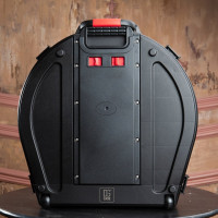 Кейс 21 дюйм DGCASE для барабанных тарелок на колесах c ручкой, IP54, 560х560х120 20-01A DGCASE@20-01A