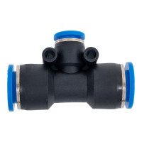 Тройник цанговый T-образный соединительный (12-12-8 мм) SHPI PGT 1208