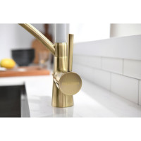 Смеситель для кухни Paulmark SIEGEN бронз/белый Si213111-BRw