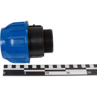 Муфта с наружной трубной резьбой RTP PN16, D63х2 22066