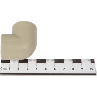 Уголок VRT 20x90 градусов, серый, Россия EVER plast 538416