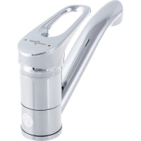 Одноручный смеситель для умывальника Decoroom с поворотным изливом DR21012