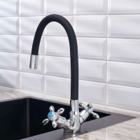 Смеситель для кухни BOOU из латуни BA5318-1F-E352A-B702