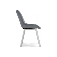 Стул на металлокаркасе Woodville hagen gray/white 15234