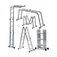 Лестница-стремянка 4x6 трансформер WORKY profi, высота 7м ARD245803