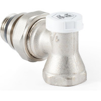 Настроечный клапан радиатора PROFACTOR угловой с уплотнением 1/2 PF RVA 378UR