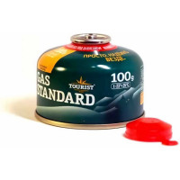 Газовый баллон TOURIST GAS STANDARD, 100 г, с клапаном резьбового типа TBR-100