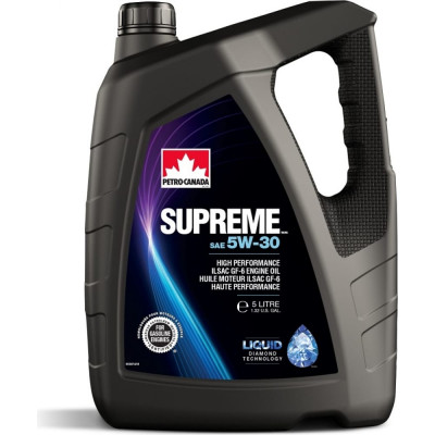 Моторное масло для бензиновых двигателей PETRO-CANADA PC SUPREME 5W-30 MOSP53C20