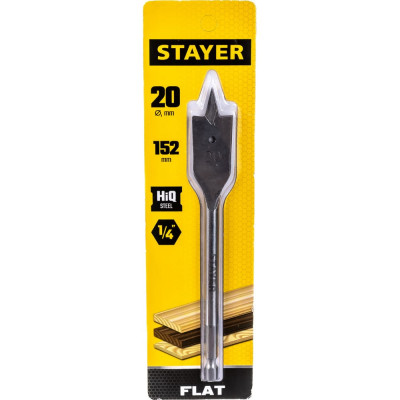 Перьевое сверло по дереву STAYER FLAT 2950-20_z01