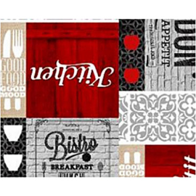 Столовая клеенка КОЛОРИТ Классик Перфект с увеличенным наложением на нетканой основе 1.35x20 м ПР1484