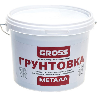 Грунтовка по металлу GROSS Металл 4620002841043