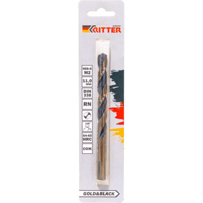 Сверло по металлу RITTER EC Gold&Black PS14211001