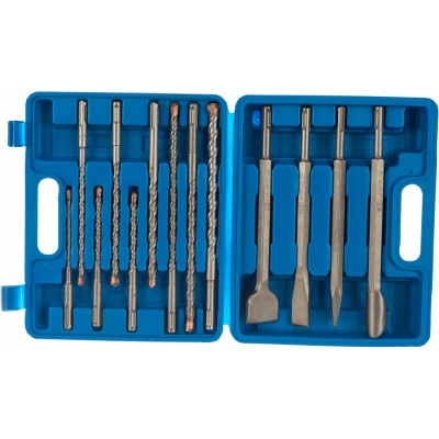 Зубр Набор Зубила и сверла для перфораторов SDS-Plus 13пред 29360-H13