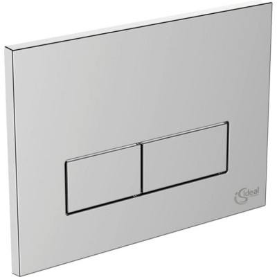 Ideal Standard W3708AA Двойная хромированная панель смыва для встраиваемого бачка 00045583