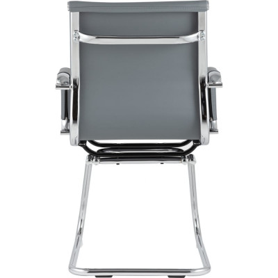 Стул Груп Кресло для посетителей TopChairs Visit, серое D-101L grey