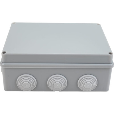 Navigator коробка 93 409 nss-db-190-140-70-10-gr распаячная открытого монтажа 93409