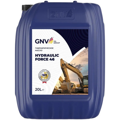 Гидравлическое масло GNV Hydraulic Force 46 HLP GHF101340401450046020