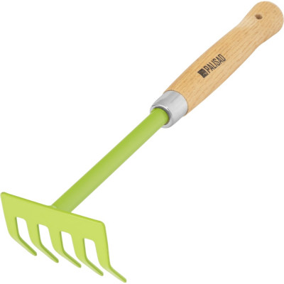 Грабли 5 зубьев, PALISAD 90 мм,деревянная рукоятка 340 мм// 61755