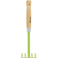 Грабли 5 зубьев, PALISAD 90 мм,деревянная рукоятка 340 мм// 61755