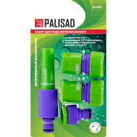 Набор для подключения шланга 3/4" PALISAD 65179