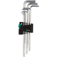 Набор Г-образных ключей Wera, 9 предметов, WE-021909