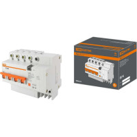 Дифавтомат АД-4 4п, 63 А, 30 мА TDM ELECTRIC SQ0221-0010