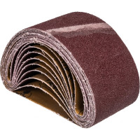 Лента шлифовальная (10 шт; 75х457 мм; P40) ПРАКТИКА 032-867
