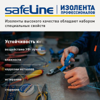 Изолента SafeLine 15/20 зеленый 9364