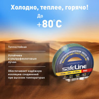 Изолента SafeLine 15/20 зеленый 9364
