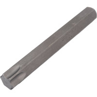 Вставка бита торцевая 10 мм, TORX, Т55, L = 80 мм KING TONY 168055T