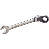 Набор комбинированных трещоточных ключей (8-19 мм, кейс, 13 предметов) KING TONY 13013MR