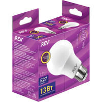 Светодиодная лампа LED A60 Е27 13W 1040 Лм, 2700K, теплый свет REV 32346 4