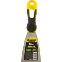 Шпатель с профилированным нержавеющим полотном и 2к ручкой 60мм STAYER PROFESSIONAL 10045-06