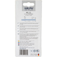 Пилка по металлу MG 21 5 шт. WILPU 256000005