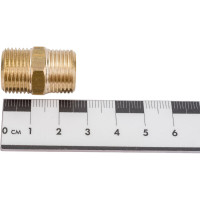 Ниппель 3/8 латунный Uni-Fitt 600G1100