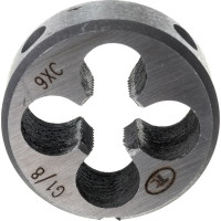 Трубная плашка ТехноСталь G1/8 9ХС t250011