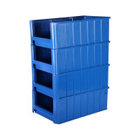 Стеллажный полочный лоток 400х234х140 мм Пластик Система 12.337.65