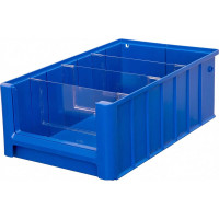 Стеллажный полочный лоток 400х234х140 мм Пластик Система 12.337.65