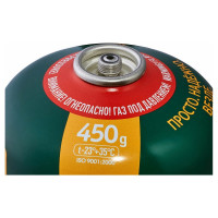 Газовый баллон TOURIST STANDARD резьбовой TBR-450