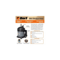 Пылесос для сухой и влажной уборки BORT BAX-1520-Smart Clean 98291148