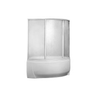 Ванна BAS Флорида левая, 1600х880, каркас, комплект д/с В 00038