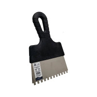 Шпатель для клея DeltaRoll 150 мм, зуб 6х6, нержавейка S66150
