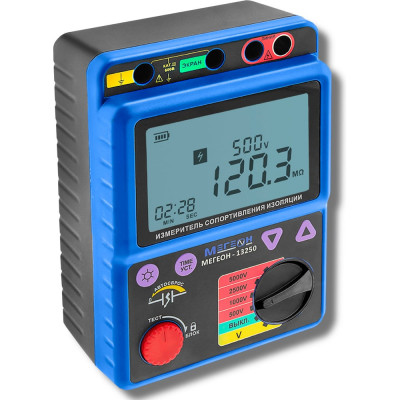 Измеритель сопротивления изоляции – мегаомметр МЕГЕОН 13250 к0000021133