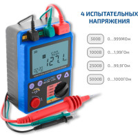 Измеритель сопротивления изоляции – мегаомметр МЕГЕОН 13250 к0000021133